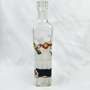💜Vintage Fat Chef Kitchen Decor Bottle